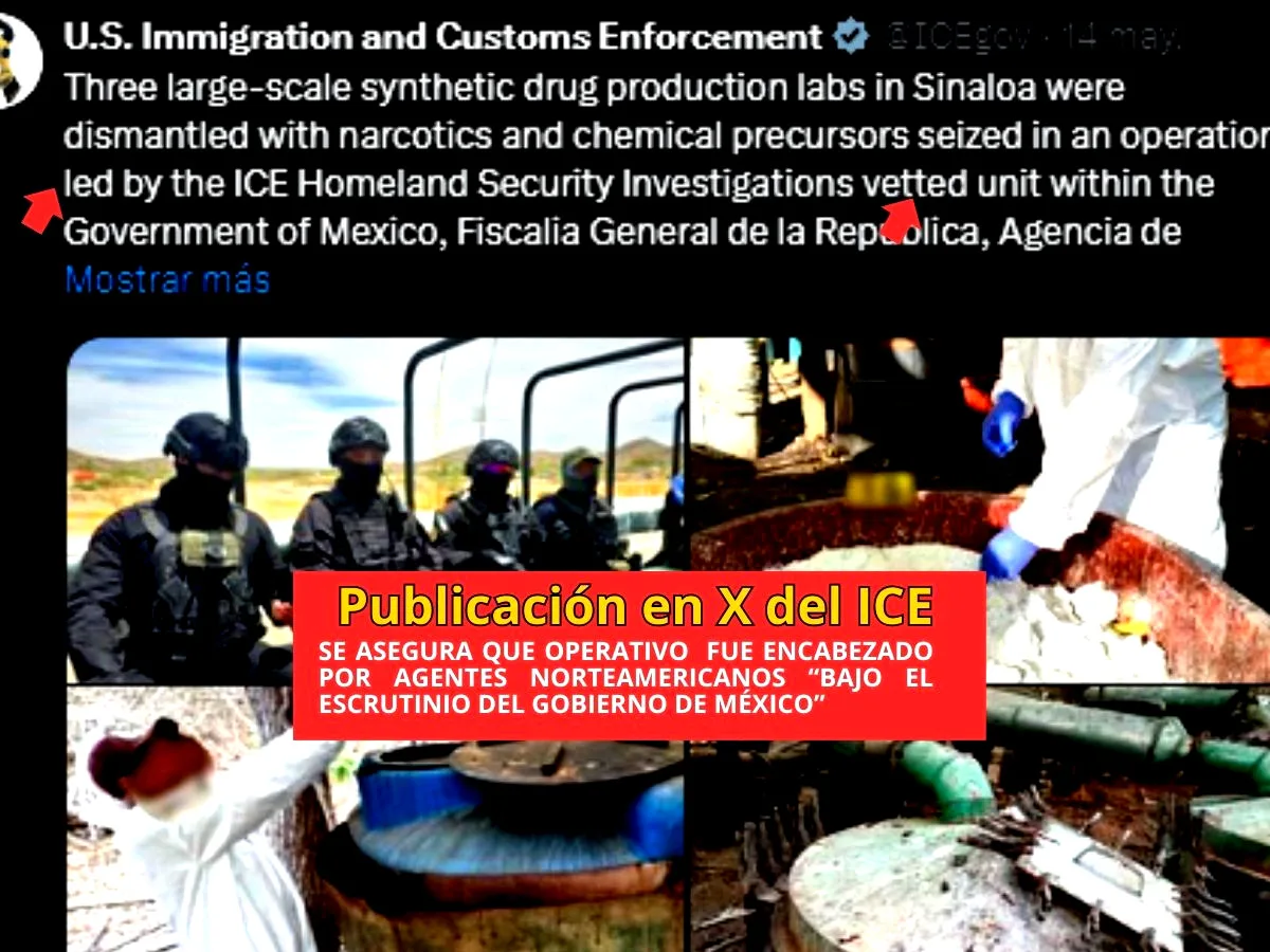 ICE aseguró que había encabezado operativos